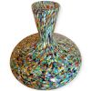 Vaso in Vetro di Murano "Svetta" H23 - Multicolor Lavorazione Arlecchino